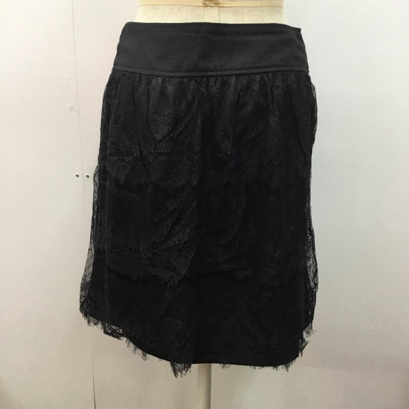 ヴァンドゥ－・オクトーブル 22 OCTOBRE スカート  スカート 36 黒 / ブラック /  レディース USED 古着 中古 10023326