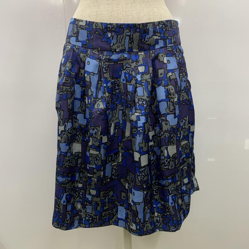 グリーンレーベルリラクシング green label relaxing スカート  スカート 青 / ブルー /  レディース USED 古着 中古 10023394