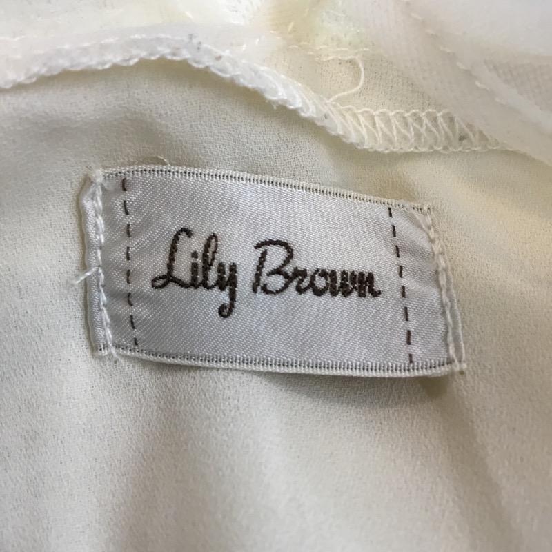 リリー ブラウン Lily Brown タンクトップ タンクトップ ノースリーブ タンクトップ FREE レディース USED 古着 中古 10023433