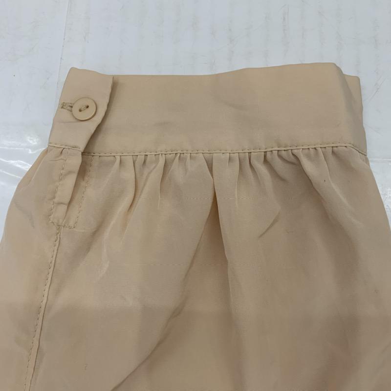 ローリーズファーム LOWRYS FARM シャツ、ブラウス 七分袖 無地 L 無地 ベージュ / ベージュ /  レディース USED 古着 中古 10023446