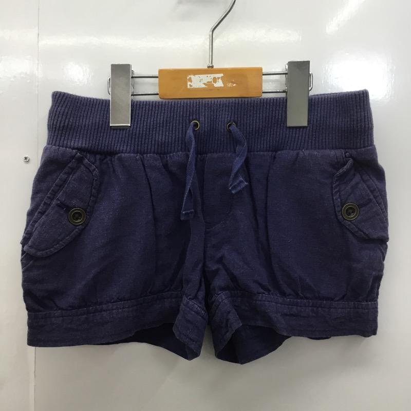 ラルフローレン RALPHLAUREN パンツ ショートパンツ 無地 130cm 無地 紺 / ネイビー /  ガールズ USED 古着 中古 10023495