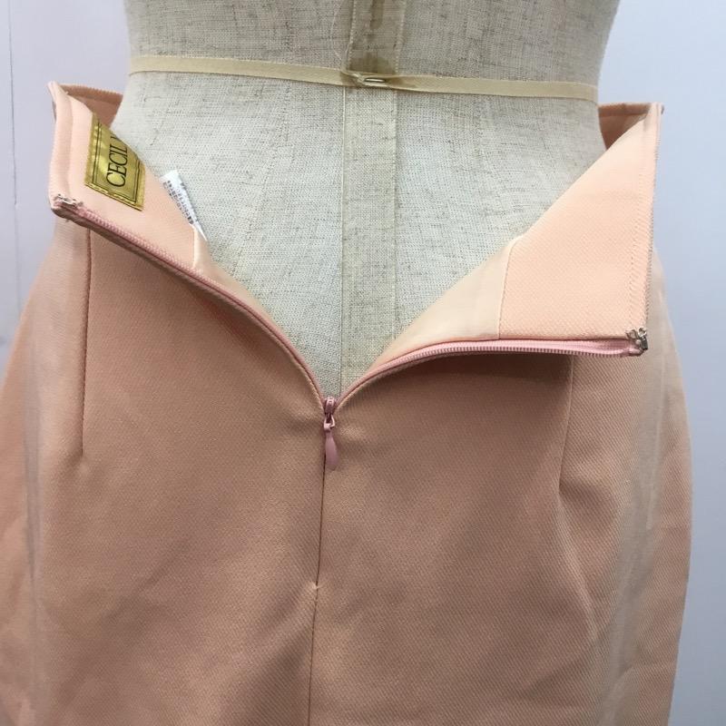 セシルマクビー CECIL McBEE スカート  スカート M 無地 桃 / ピンク /  レディース USED 古着 中古 10023496