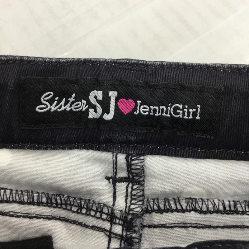 ジェニィ jenni パンツ デニム、ジーンズ ドット ワンポイント 100cm ドット X ワンポイント 白 / ホワイト / X 黒 / ブラック /  ガールズ USED 古着 中古 10023502