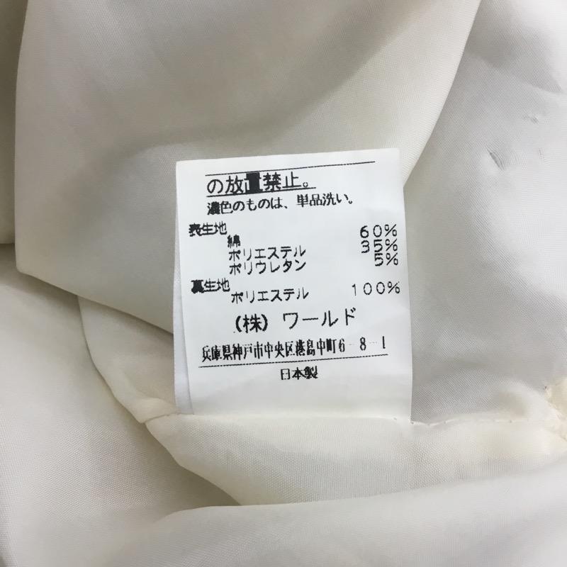 アンタイトル UNTITLED スカート  スカート ひざ丈 台形 2 無地 ベージュ / ベージュ /  レディース USED 古着 中古 10023671