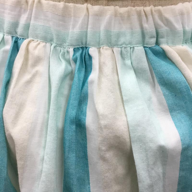 ダブルクローゼット w closet スカート  ひざ丈スカート ストライプ FREE ストライプ レディース USED 古着 中古 10023742