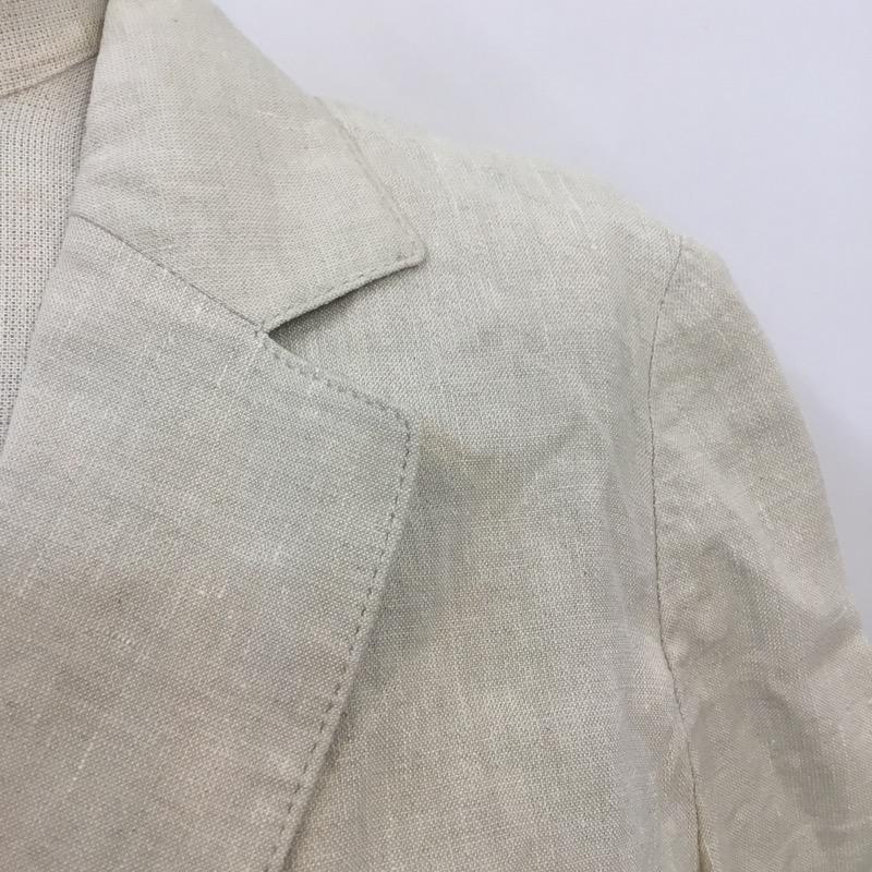 ファサードグリーン FACADEGREEN ジャケット、上着  ショートジャケット 36 無地 ベージュ / ベージュ /  レディース USED 古着 中古 10023789