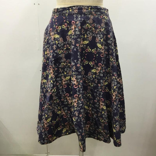 ダブルクローゼット w closet スカート  ひざ丈スカート 花柄 FREE 花柄 レディース USED 古着 中古 10023839