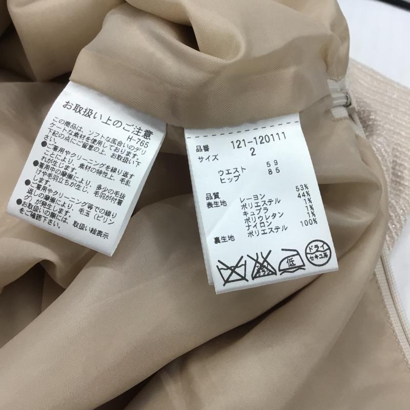 プロポーションボディドレッシング PROPORTION BODY DRESSING スカート  ミニスカート 2 無地 レディース USED 古着 中古 10023851
