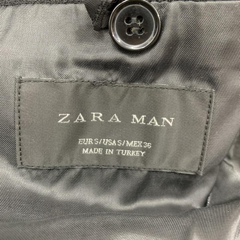 ザラメン ZARA MAN ジャケット、上着  ジャケット S 無地 黒 / ブラック /  メンズ USED 古着 中古 10023935