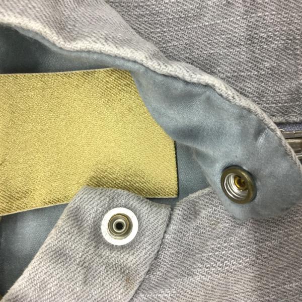 イチパーセントシュウヘイオガワ 1% SHUHEI OGAWA ジャケット、上着  ジャケット ブルゾン デニム 2 無地 灰 / グレー /  メンズ USED 古着 中古 10023946