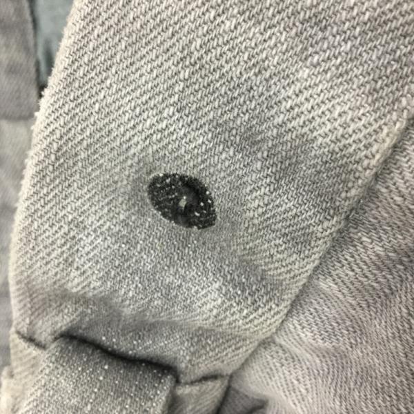 イチパーセントシュウヘイオガワ 1% SHUHEI OGAWA ジャケット、上着  ジャケット ブルゾン デニム 2 無地 灰 / グレー /  メンズ USED 古着 中古 10023946