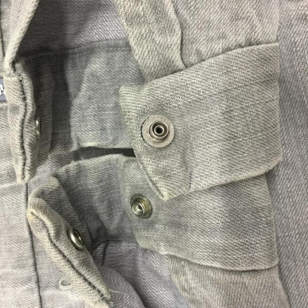 イチパーセントシュウヘイオガワ 1% SHUHEI OGAWA ジャケット、上着  ジャケット ブルゾン デニム 2 無地 灰 / グレー /  メンズ USED 古着 中古 10023946