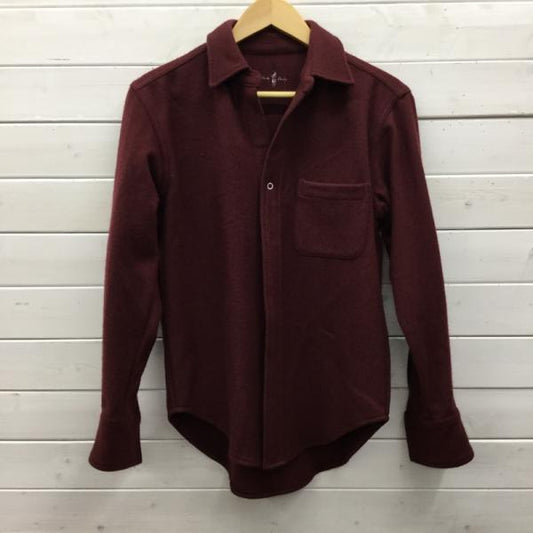 アロハシェイク ALOHA SHAKE シャツ、ブラウス  長袖シャツ M 無地 メンズ USED 古着 中古 10023948