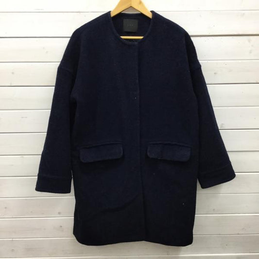 ケービーエフ KBF コート  アウター コート ONE SIZE 無地 紺 / ネイビー /  レディース USED 古着 中古 10024200
