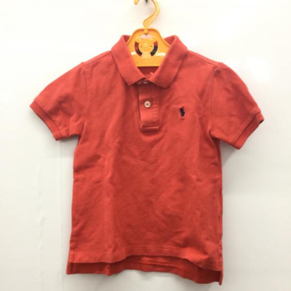 ポロラルフローレン POLO RALPH LAUREN ポロシャツ  キッズ ポロシャツ 110cm 110cm 無地 メンズ USED 古着 中古 10024532