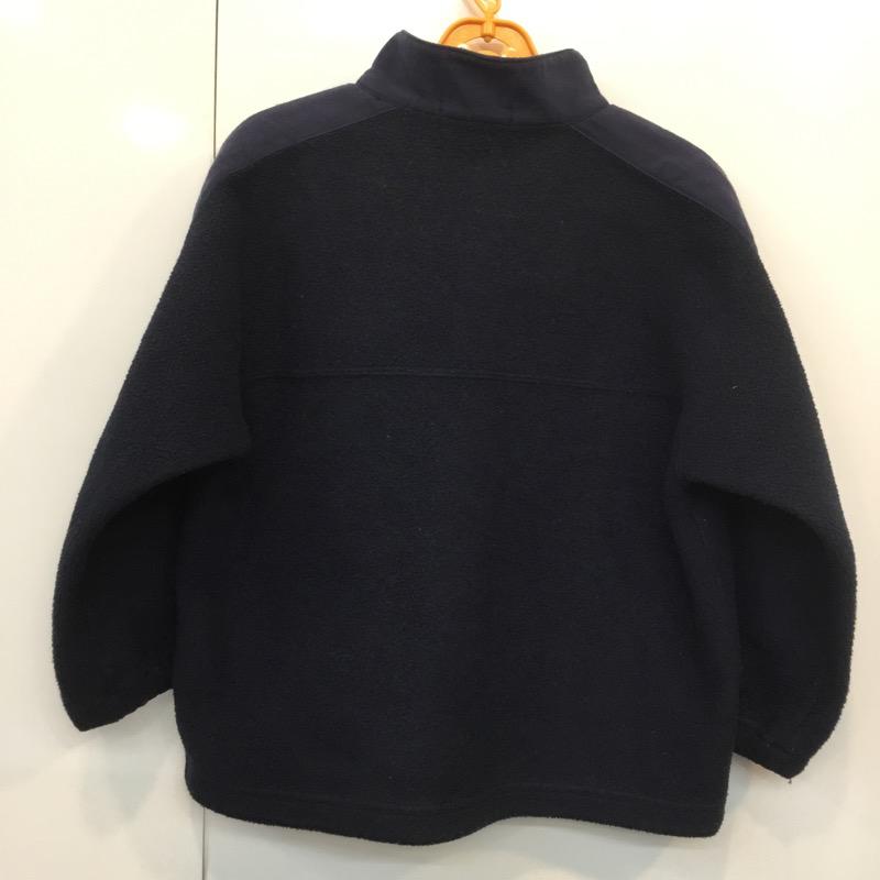 ラルフローレン RALPHLAUREN ジャケット、上着  フリース ジャケット キッズ 110cm 110cm 無地 紺 / ネイビー /  メンズ USED 古着 中古 10024535