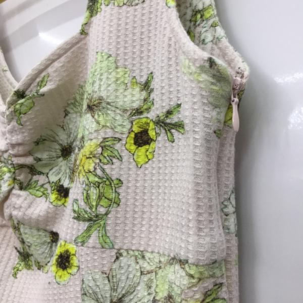 ダズリン dazzlin ワンピース  ワンピース ノースリーブ 花柄 タグ付き M 花柄 アイボリー / アイボリー /  レディース USED 古着 中古 10024776