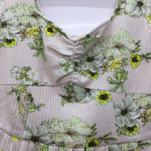 ダズリン dazzlin ワンピース  ワンピース ノースリーブ 花柄 タグ付き M 花柄 アイボリー / アイボリー /  レディース USED 古着 中古 10024776