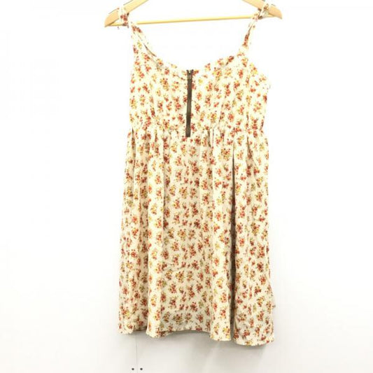 オリーブデオリーブ OLIVE des OLIVE ワンピース  ワンピース ノースリーブ 花柄 花柄 レディース USED 古着 中古 10024819