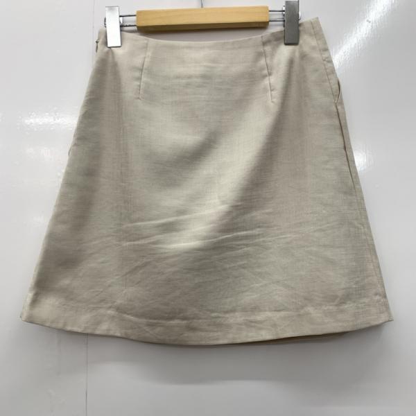 ロペピクニック ROPE' PICNIC スカート  スカート ボトムス 36 無地 ベージュ / ベージュ /  レディース USED 古着 中古 10024964