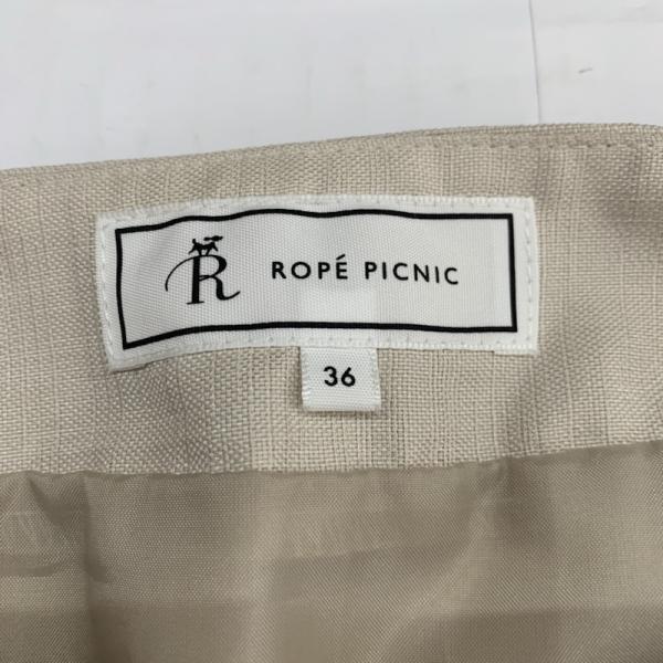 ロペピクニック ROPE' PICNIC スカート  スカート ボトムス 36 無地 ベージュ / ベージュ /  レディース USED 古着 中古 10024964