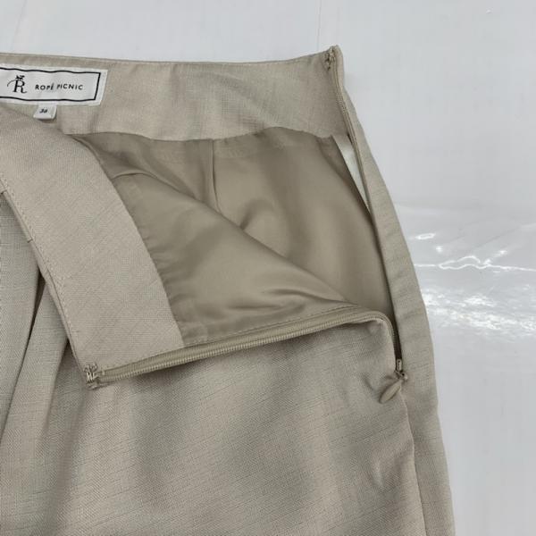ロペピクニック ROPE' PICNIC スカート  スカート ボトムス 36 無地 ベージュ / ベージュ /  レディース USED 古着 中古 10024964