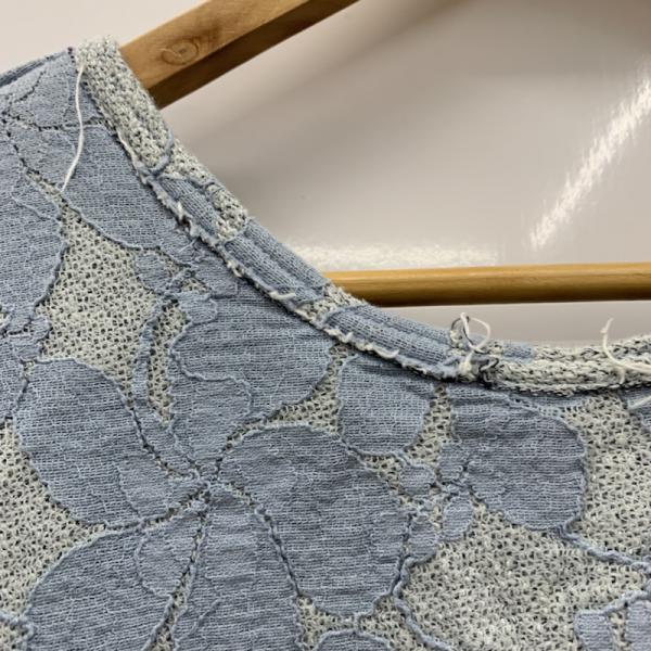 リリー ブラウン Lily Brown ワンピース  ワンピース ノースリーブ 花柄 M 花柄 水色 / ライトブルー /  レディース USED 古着 中古 10024998