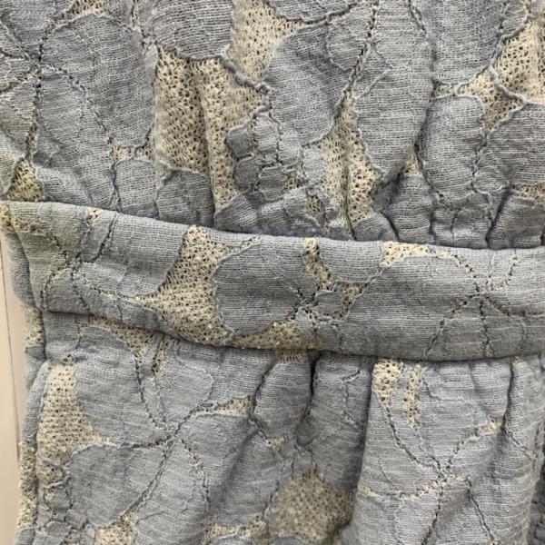 リリー ブラウン Lily Brown ワンピース  ワンピース ノースリーブ 花柄 M 花柄 水色 / ライトブルー /  レディース USED 古着 中古 10024998