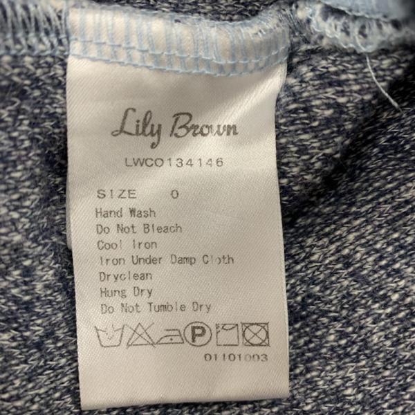 リリー ブラウン Lily Brown ワンピース  ワンピース ノースリーブ 花柄 M 花柄 水色 / ライトブルー /  レディース USED 古着 中古 10024998