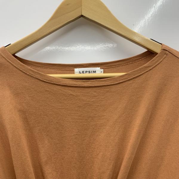 レプシィム LEPSIM ワンピース  ワンピース 半袖 FREE 無地 レディース USED 古着 中古 10025170