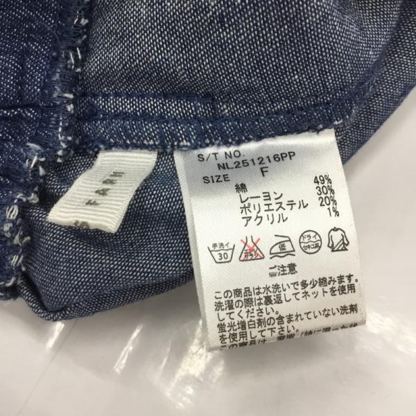 ローリーズファーム LOWRYS FARM スカート  ボトムス スカート ギャザースカート FREE 無地 青 / ブルー /  レディース USED 古着 中古 10025204