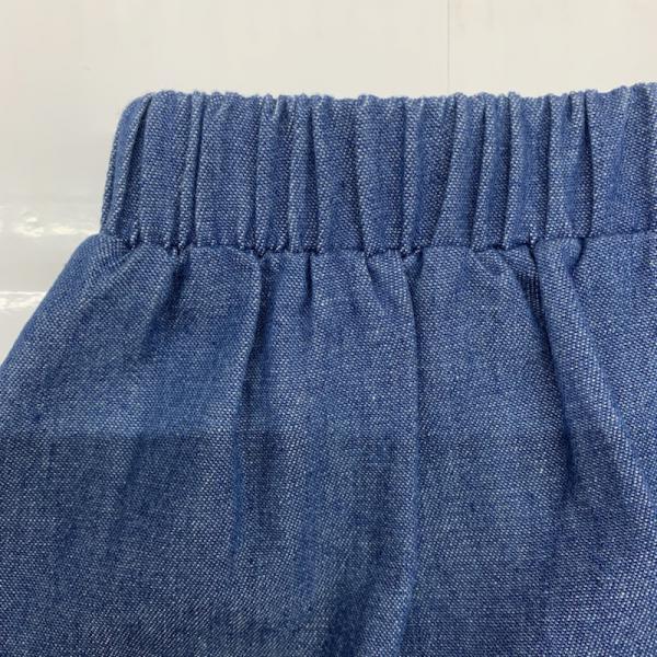 ローリーズファーム LOWRYS FARM スカート  ボトムス スカート ギャザースカート FREE 無地 青 / ブルー /  レディース USED 古着 中古 10025204