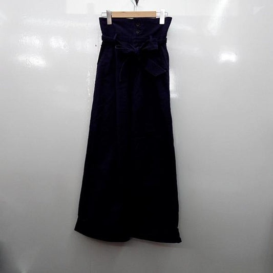 フリーズマート FREE'S MART パンツ  ボトムス パンツ ワイドパンツ S 無地 紺 / ネイビー /  レディース USED 古着 中古 10025292