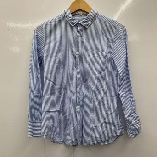 ロペピクニック ROPE' PICNIC シャツ、ブラウス  長袖シャツ ストライプ 38 ストライプ レディース USED 古着 中古 10025382