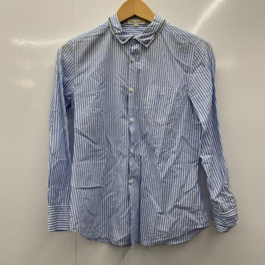 ロペピクニック ROPE' PICNIC シャツ、ブラウス  長袖シャツ ストライプ 38 ストライプ レディース USED 古着 中古 10025382