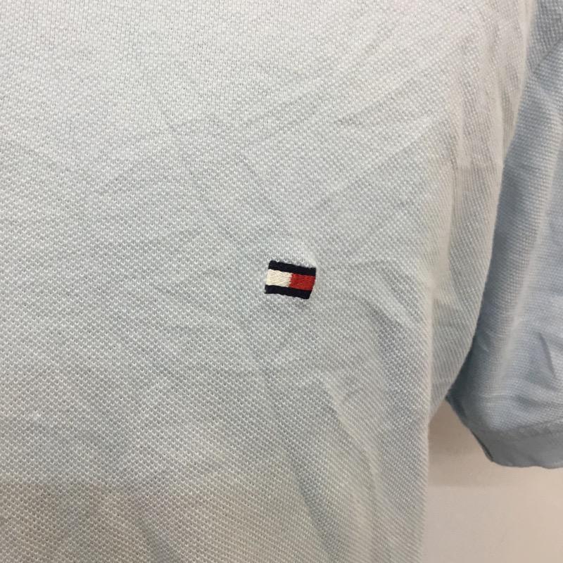 トミーヒルフィガー TOMMY HILFIGER ポロシャツ  ポロシャツ 半袖 S 無地 メンズ USED 古着 中古 10025703