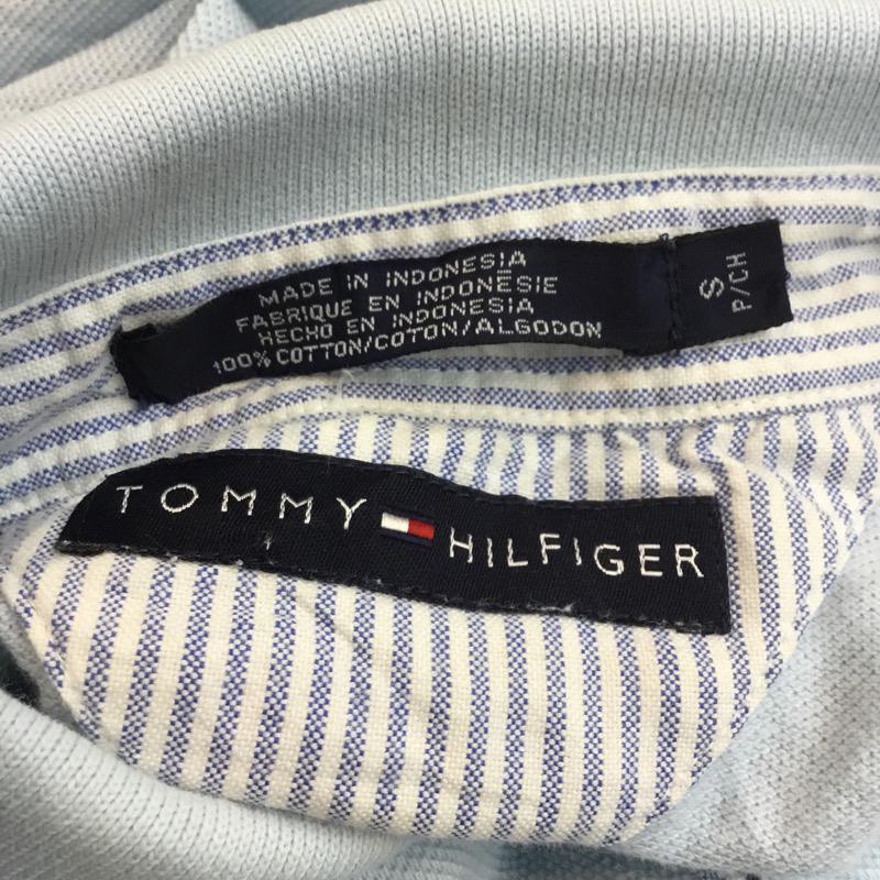 トミーヒルフィガー TOMMY HILFIGER ポロシャツ  ポロシャツ 半袖 S 無地 メンズ USED 古着 中古 10025703