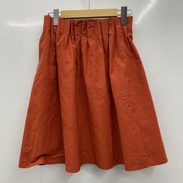 ラボラトリーワーク laboratory work スカート  ボトムス スカート M 無地 橙 / オレンジ /  レディース USED 古着 中古 10025748