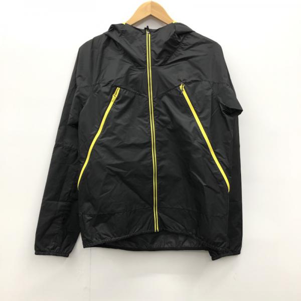 ザノースフェイス THE NORTH FACE ジャケット、上着 ジャンパー、ブルゾン アウター ジャケット フーディー ナイロン GEMINI HOODIE NP21803 タグ付き M 無地 黒 / ブラック / X 黄 / イエロー /  メンズ USED 古着 中古 10026059