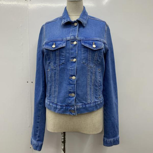 ザラ ZARA ジャケット、上着  ジャケット デニムジャケット Gジャン S 無地 レディース USED 古着 中古 10026323