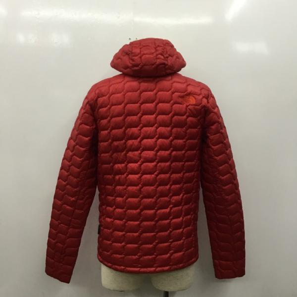 ザノースフェイス THE NORTH FACE ジャケット、上着  NY51801Z THERMOBALL HOODIE ナイロン ジャケット アウター タグ付 S 無地 赤 / レッド /  メンズ USED 古着 中古 10026444