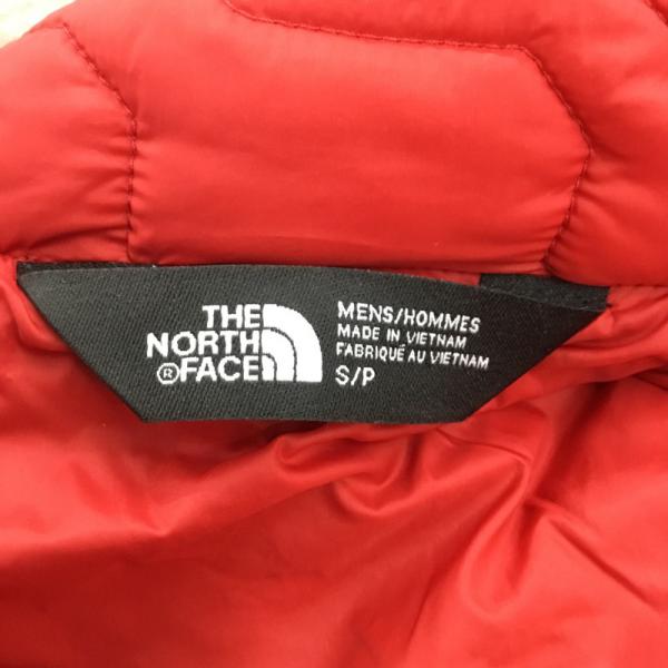 ザノースフェイス THE NORTH FACE ジャケット、上着  NY51801Z THERMOBALL HOODIE ナイロン ジャケット アウター タグ付 S 無地 赤 / レッド /  メンズ USED 古着 中古 10026444
