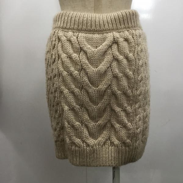ヘザー Heather スカート  スカート ニット FREE 無地 ベージュ / ベージュ /  レディース USED 古着 中古 10026607