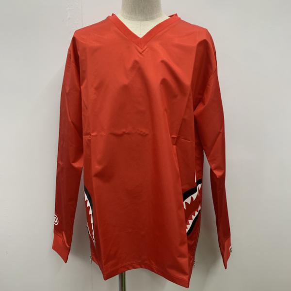 アベイシングエイプ A BATHING APE ジャケット、上着 ジャンパー、ブルゾン アウター ジャケット プルオーバー A BATHING APE SHARK タグ付き XL 無地 赤 / レッド /  メンズ USED 古着 中古 10026631