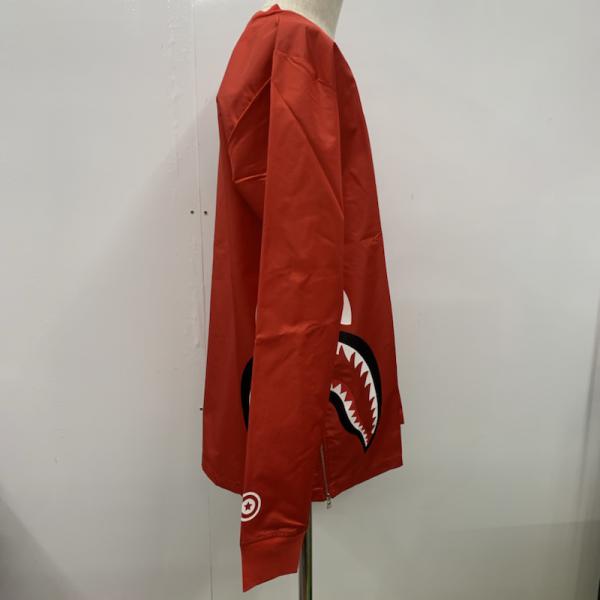 アベイシングエイプ A BATHING APE ジャケット、上着 ジャンパー、ブルゾン アウター ジャケット プルオーバー A BATHING APE SHARK タグ付き XL 無地 赤 / レッド /  メンズ USED 古着 中古 10026631