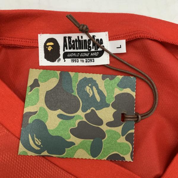 アベイシングエイプ A BATHING APE ジャケット、上着 ジャンパー、ブルゾン アウター ジャケット プルオーバー A BATHING APE SHARK タグ付き L 無地 赤 / レッド /  メンズ USED 古着 中古 10026632