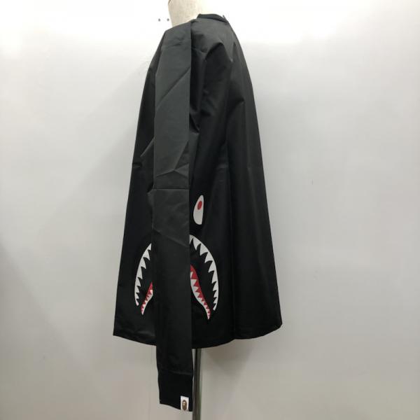 アベイシングエイプ A BATHING APE ジャケット、上着  アウター ジャケット プルオーバー A BATHING APE SHARK タグ付き L 無地 黒 / ブラック /  メンズ USED 古着 中古 10026649