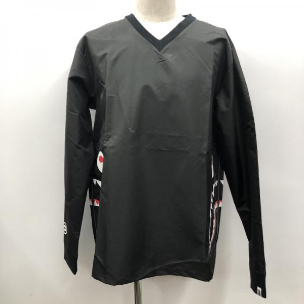 アベイシングエイプ A BATHING APE ジャケット、上着  アウター ジャケット プルオーバー A BATHING APE SHARK タグ付き L 無地 黒 / ブラック /  メンズ USED 古着 中古 10026650