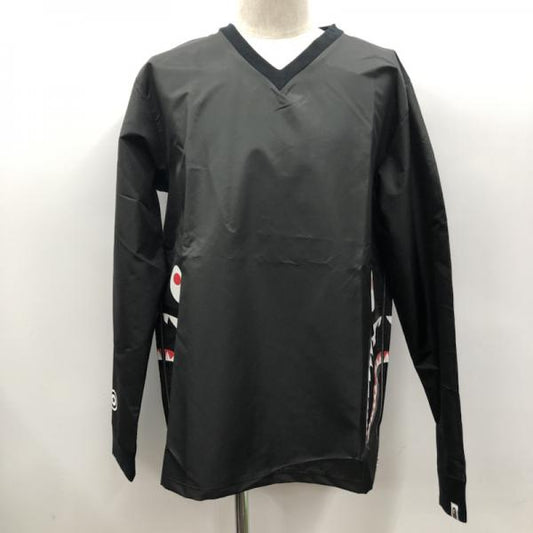 アベイシングエイプ A BATHING APE ジャケット、上着  アウター ジャケット プルオーバー A BATHING APE SHARK タグ付き L 無地 黒 / ブラック /  メンズ USED 古着 中古 10026650