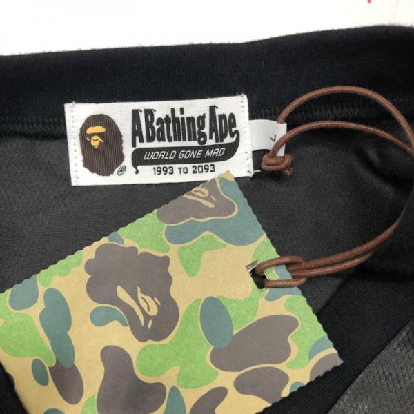 アベイシングエイプ A BATHING APE ジャケット、上着  アウター ジャケット プルオーバー A BATHING APE SHARK タグ付き L 無地 黒 / ブラック /  メンズ USED 古着 中古 10026650